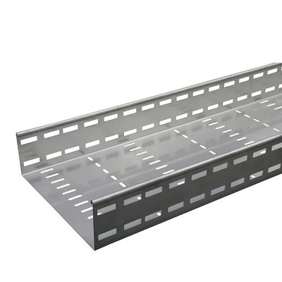 คุณภาพ  Lightweight  Perforated Metal Cable Tray Galvanized Steel Cable Tray Customized โรงงาน