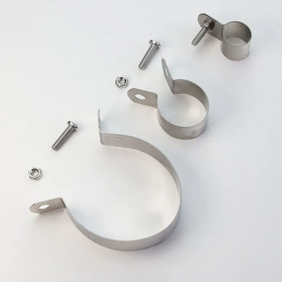 คุณภาพ  Customized Galvanized Pipe Clamp Hardware Tools Corrosion Resistance โรงงาน