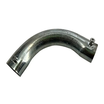 SS316L อุปกรณ์ท่อร้อยสายโลหะขันแน่นชุดข้อศอกท่อสังกะสีป้องกันการกัดกร่อน
