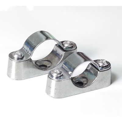 อลูมิเนียมอัลลอยด์ 25 มม. ท่อโลหะ Saddles เครื่องมือฮาร์ดแวร์ไม่เกิดสนิม